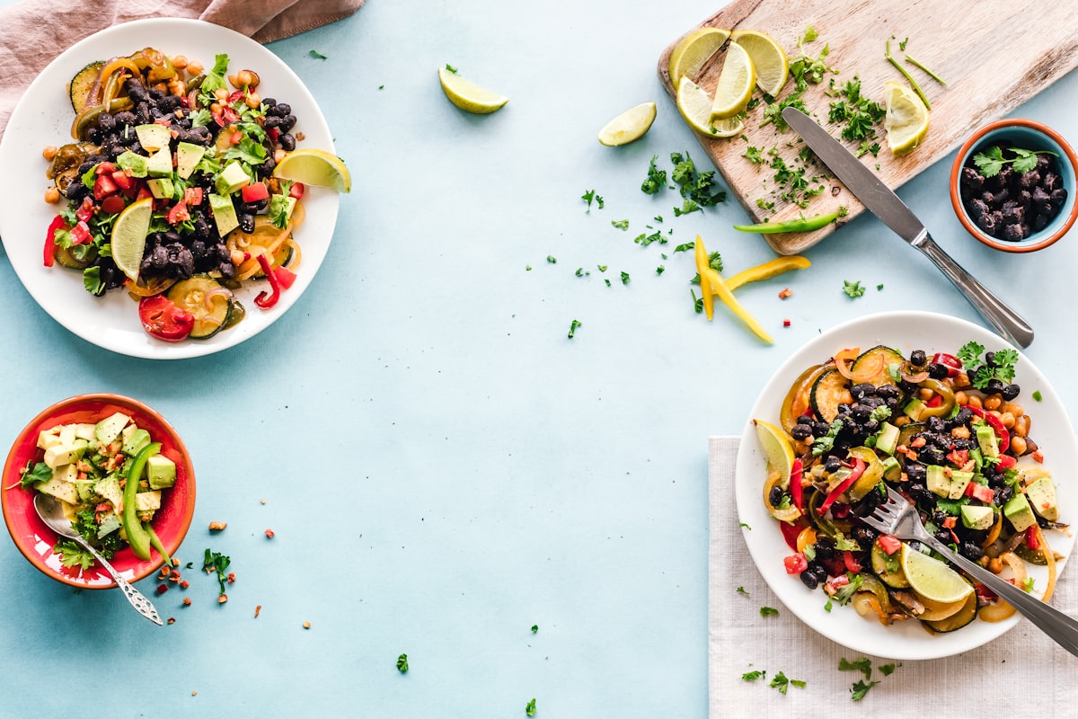Nutritionist preparing healthy food